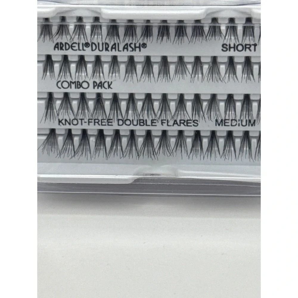 Ardell Duralash Double Up‎ Knot-Free Individual Lashes Combo Pack Short Med 56ct